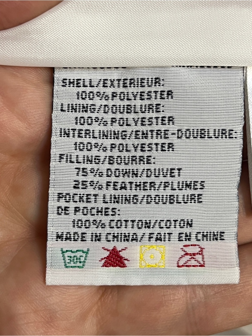 ⚡️Flash Offer⚡️Like NEW - NUAGE - Classic White Hooded Puffer Jacket - Picture 9 of 10